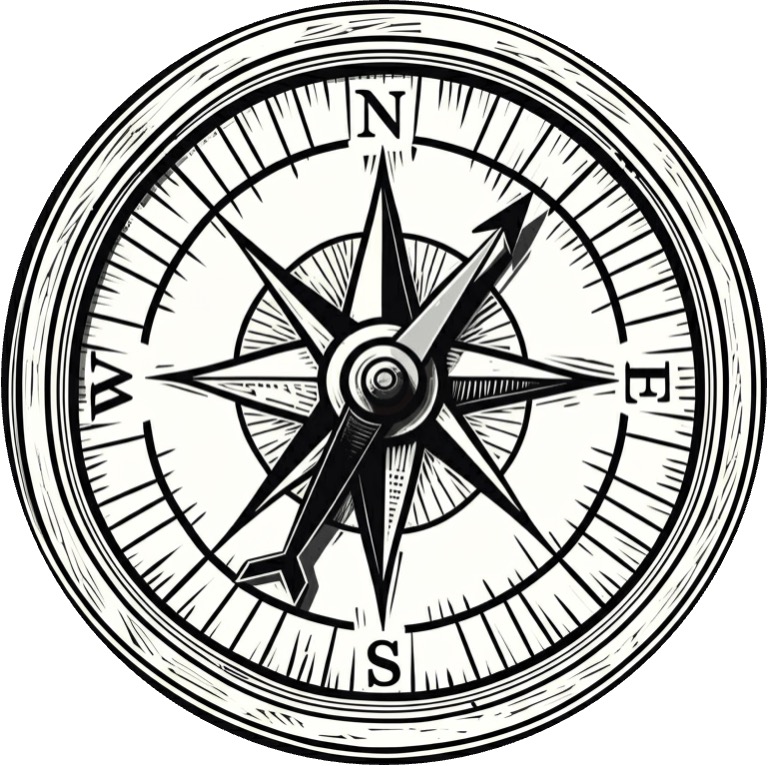 Compass drawing